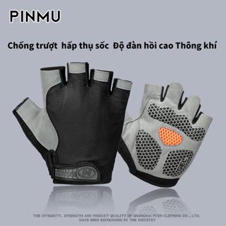PINMU Găng tay gym Được áp dụng nam và nữ Chất liệu chống trượt S M L XL có