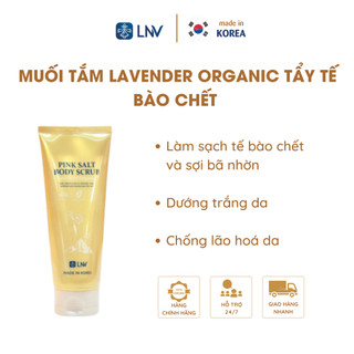 Muối tắm lnv hàn quốc làm sạch tẩy tế bào chết dưỡng ẩm chống lão hóa da 200g