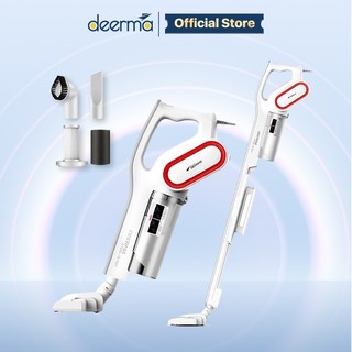 Máy hút bụi cầm tay Deerma DX700 công suất 600W lực hút 15Kpa 3 đầu hút - Hàng chính hãng