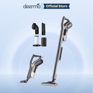 Máy hút bụi cầm tay Deerma DX700S công suất 600W lực hút 15Kpa 3 đầu hút - Hàng chính hãng
