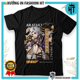 HOT🔥 Áo Phông Arataki T-Shirt - Genshin Impact mẫu mới cực chât rẻ vô địch