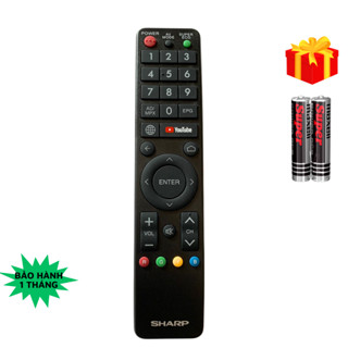 Remote điều khiển tivi SHARP Mã 05, điều khiển TV SHARP - Tặng kèm pin - Gia Dụng Chú Thoòng