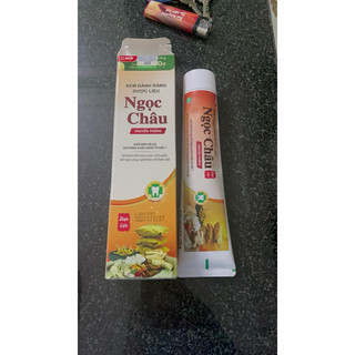DATE 2027 Kem đánh răng dược liệu Ngọc Châu 170g