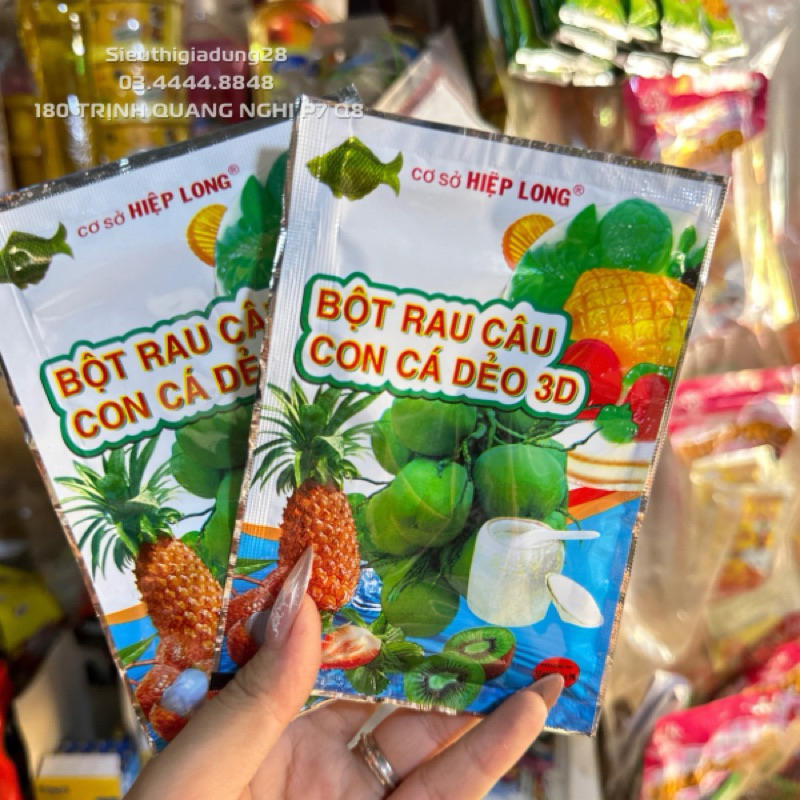 1 Bịch Bột Rau Câu Con Cá Dẻo