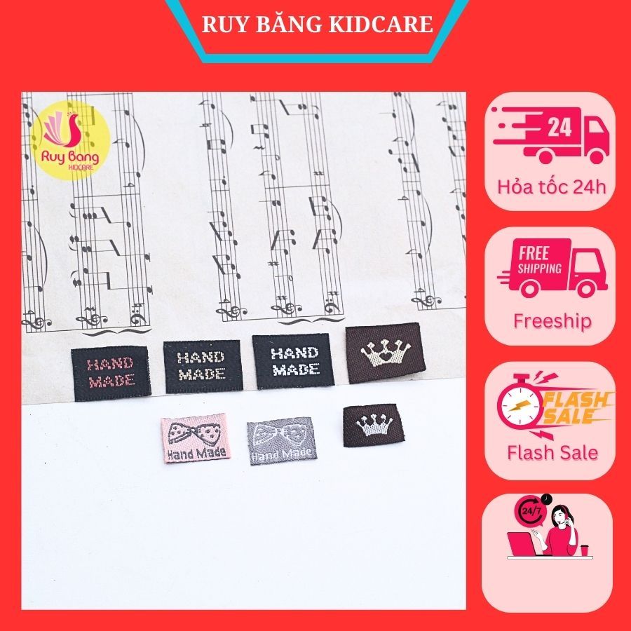 Mác handmade dùng làm phụ kiện tóc, phụ kiện may mặc