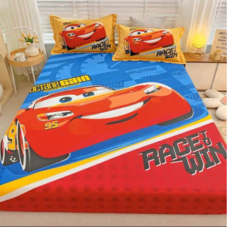 Bộ ga gối phi lụa 3D cho bé kích thước 2mx2m2 được chọn mẫu