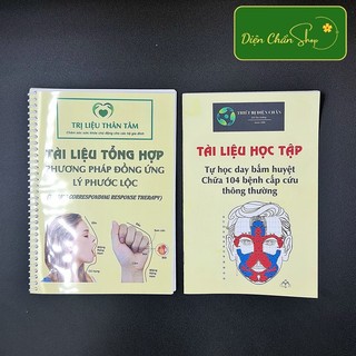 Combo tài liệu tổng hợp phương pháp đồng ứng của thầy lý phước lộc và tài liệu học tập tự day bấm huyệt