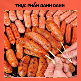  {HOẢ TỐC HCM} Xúc xích ngọt Hà Khẩu nội địa Trung  lạp xưởng nướng đá  500gram 