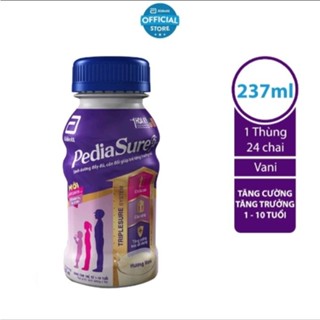   Date 4 2025  Thùng 24 chai Sữa nước Pediasure 237ml hương Vani 