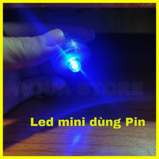 ĐÈN LED TRÒN , DÂY - ĐÈN TRANG TRÍ BỂ CÁ MINI, ĐỂ BÀN