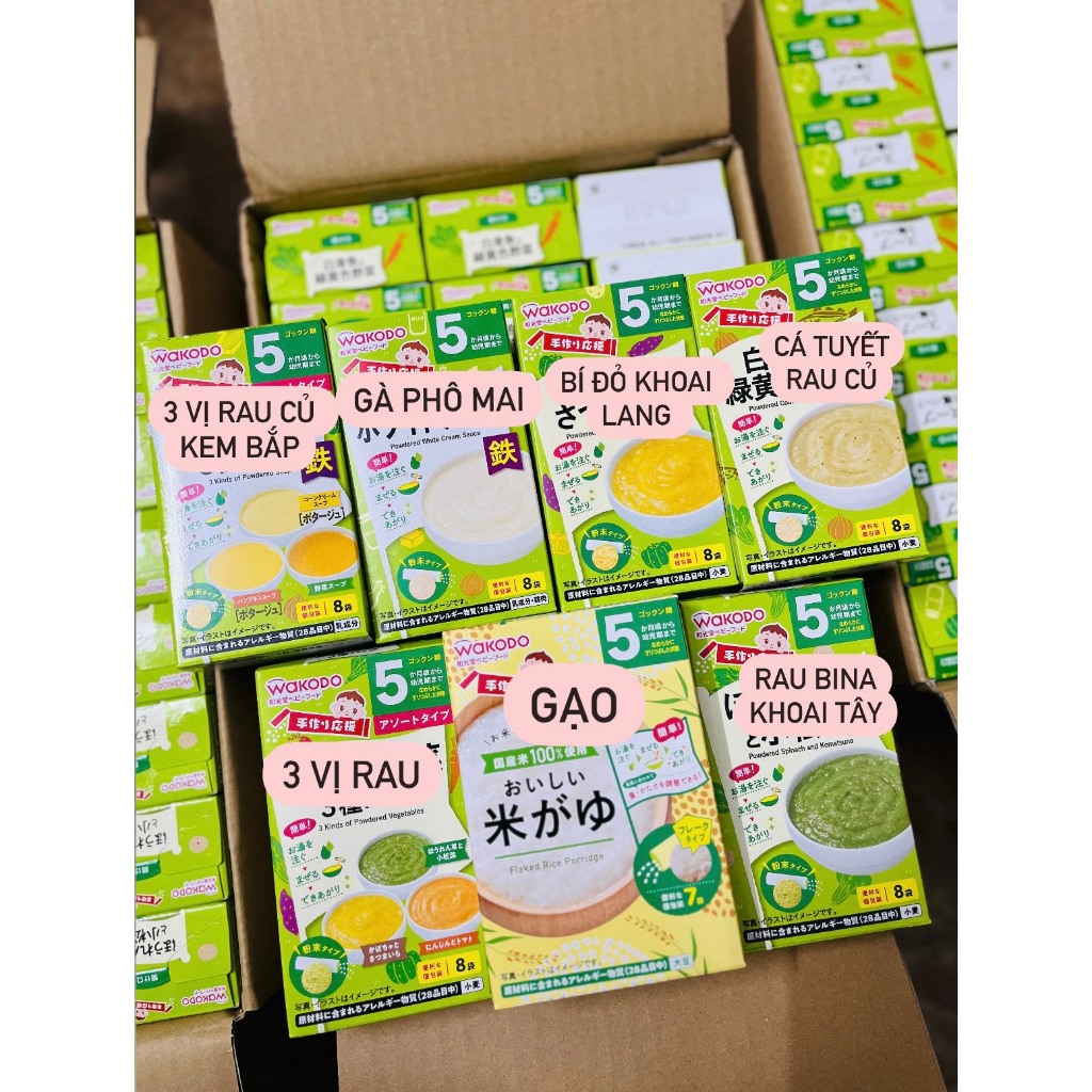 Bột Ăn Dặm Wakodo Rau Củ Quả