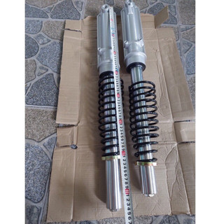 1 cặp phuộc đơn trước xe ba gác phi 60 - Không chảng ba