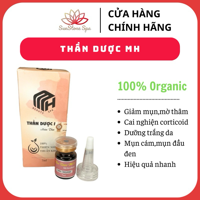 [CHÍNH HÃNG] Noãn thực vật MH, Thần dược MH, sirum giảm mụn 7ml, phục hồi da yếu mỏng, sản phẩm nhà MH