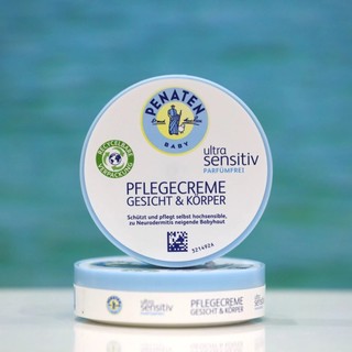 Kem dưỡng da toàn thân chống hăm cho bé penaten ultra sensitive 100ml siêu lành tính