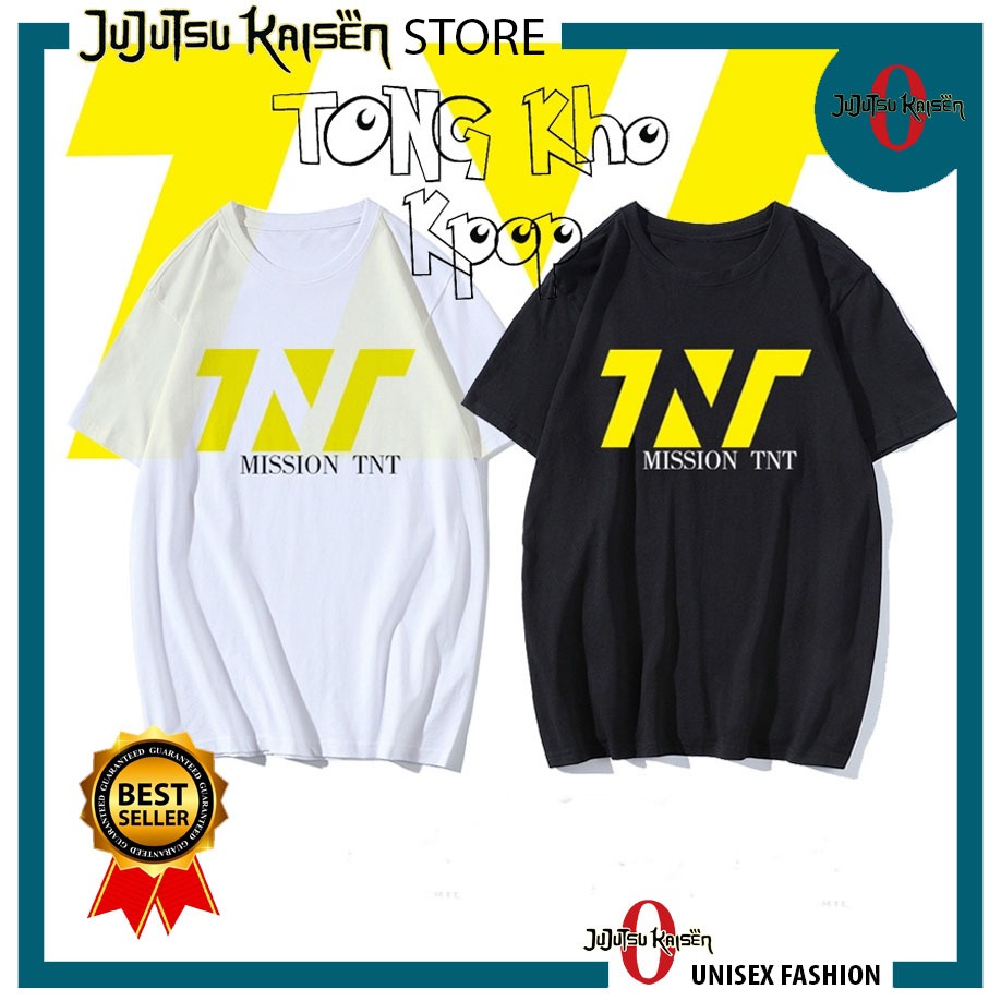 Áo phông đen trắng IN HÌNH Mission TNT Thời đại thiếu niên đoàn Teens in time idol thần tượng