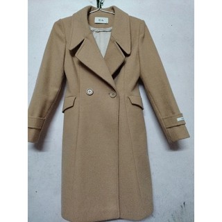 Thanh lý áo khoác dạ hồng nude Orchid size S