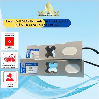Loadcell mavin - cảm biến cân điện tử 100kg 150kg 200kg 300kg na4 dùng cho cân ghế, cân bàn