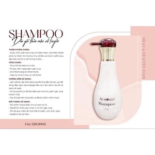 dầu gội kích thích mọc tóc almonds