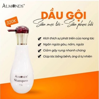 Dầu gội kích thích mọc tóc almonds