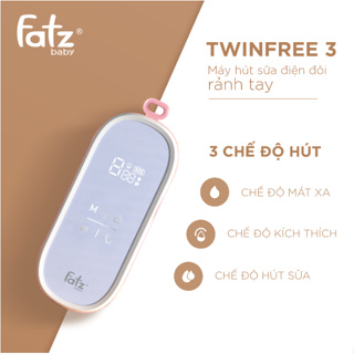 Máy hút sữa điện đôi rảnh tay Fatz baby Twinfree 3