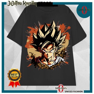 Áo phông Anime in hình Songoku, áo thun bảy viên ngọc rồng Dragon ball in hình sắc nét, Chất liệu cotton thoáng mát