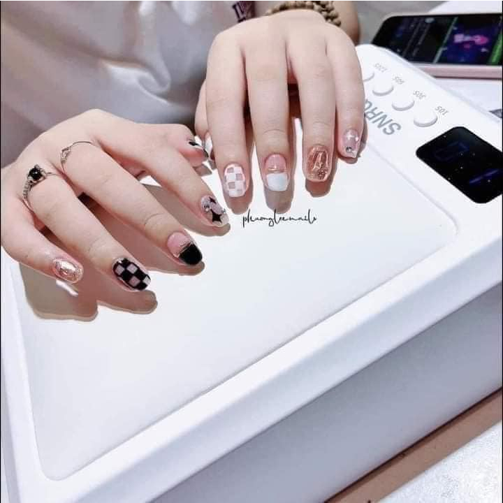 Máy hơ gel T8 SNRQI khoang rộng vừa 2 tay 72W - CT005