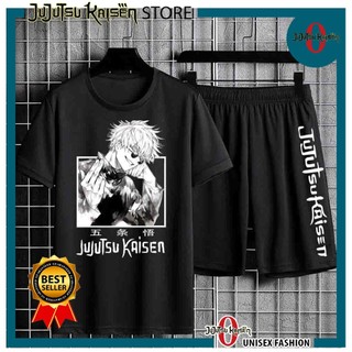 Bộ quần áo Cửu Âm Chân Kinh Kaisen Set Áo Thun và quần Anime Unisex