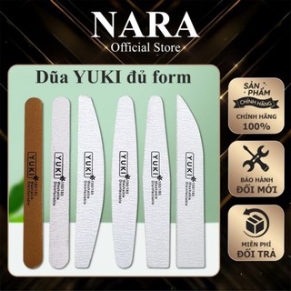 Dũa dày Yuki Trơn-Dũa mỏng Yuki-dũa móng bột dũa móng gel chuyên dụng ngành nail