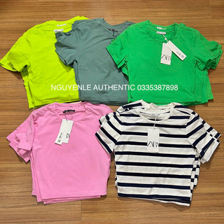 Áo thun croptop Zara Authentic