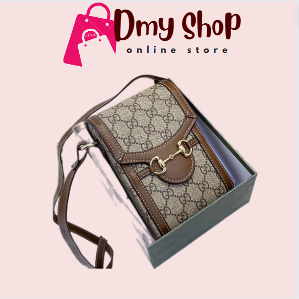 Túi xách nữ đeo chéo GC Mini Xin , Túi GC dáng đứng phong cách thời trang sang chảnh đi chơi dự tiệc Full box