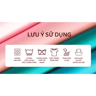 Áo dài  4 tà màu xanh cốm MINISO