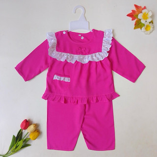7-37kg đồ bộ tole/ lanh tay dài quần dài màu bé gái