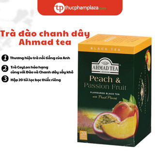 Trà đào chanh dây Ahmad tea 40g 20 túi lọc uống lạnh
