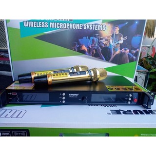 [HCM] Micro Không Dây SHURE UR30 X.max ( Tay mic mạ vàng - SP Nhập Khẩu loai 1 ) + có 2 tụ shure