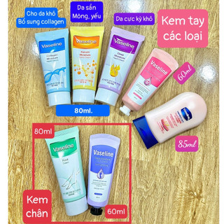 Kem dưỡng da tay và da chân  VASELINE