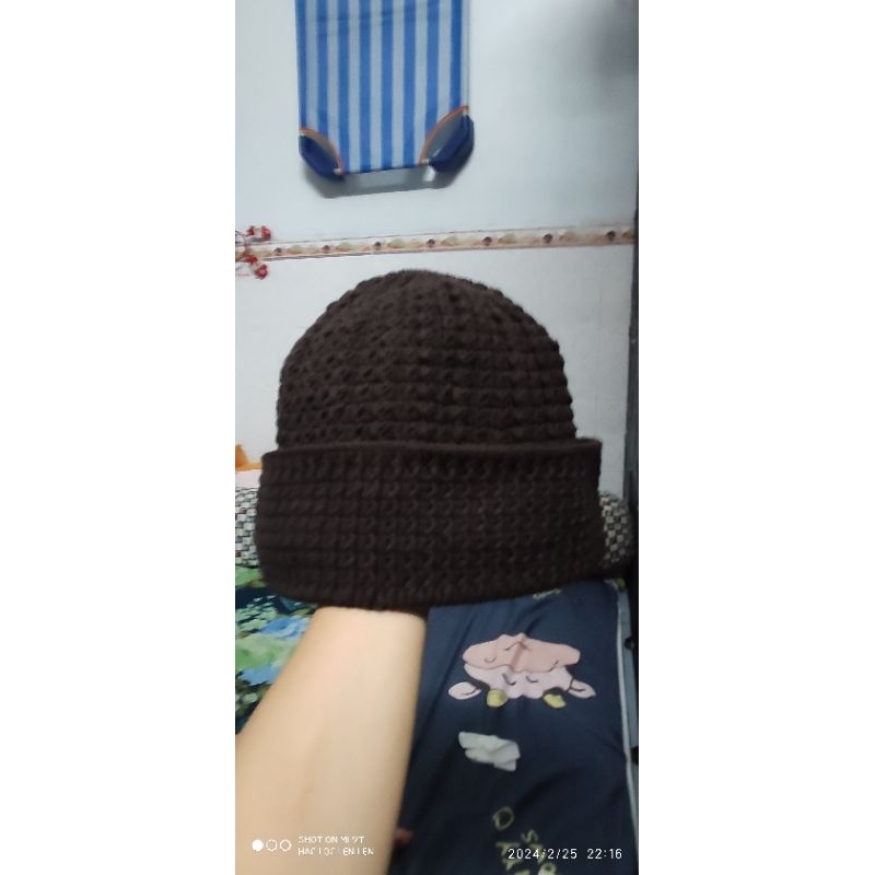 Mũ len thầy tu cao cấp size cực đại 65cm