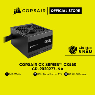 Nguồn máy tính Corsair CX550 550W 80 Plus Bronze CP-9020277-NA
