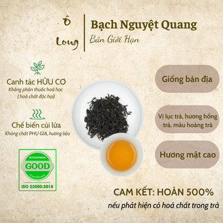 Trà ô long thái nguyên trà bạch nguyệt quang an vân trà gói 100g