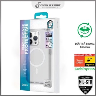 Ốp Chống Sốc 15 Pro / 15 Pro Max Benks MagClap Glitter Bảo Hành Ố Vàng 24Tháng