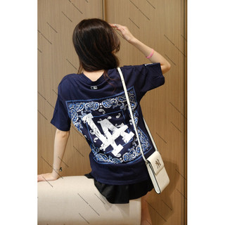 Áo phông unisex chất cotton mlb