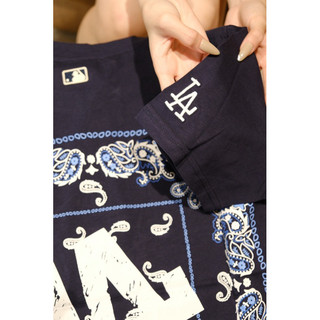 Áo phông unisex chất cotton mlb