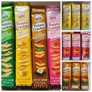 Cha Cha Snack Cracker Khoai Tây Chiên - Chiên Không Dầu