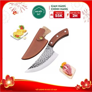 SK090  Dao bếp , dao bếp nhật kèm bao da
