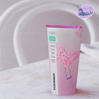 Starbucks bình giữ nhiệt corkcicle cherry blossom petals