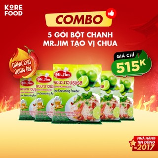 BỘT CHANH MR.JIM (Thailand) COMBO X5 GÓI
