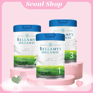 Sữa Bellamy s Organic A2 800g đủ số 1,2,3 date mới nhất