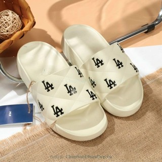 Dép nữ mlb , dép mlb chunky nam nữ mẫu mới , dép bánh mì mlb nam nữ hàng loại 1 đế cao 4cm hotrend freeship