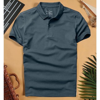 Áo thun Polo nam SNOWFLAKE vải thun trơn cá sấu cotton 4 chiều co dãn áo cực kỳ sang trọng cá tính xám đen