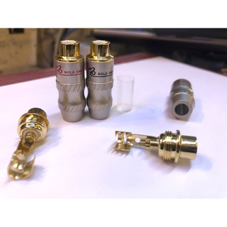 jack rắc av hoa sen ,RCA âm (jack cái) lõi đồng(1 cặp)