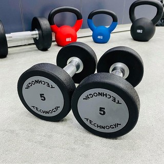 Tạ tay bọc cao su technogym nhập khẩu loại 5kg